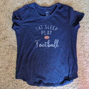 Eat Sleep Play Football t shirt